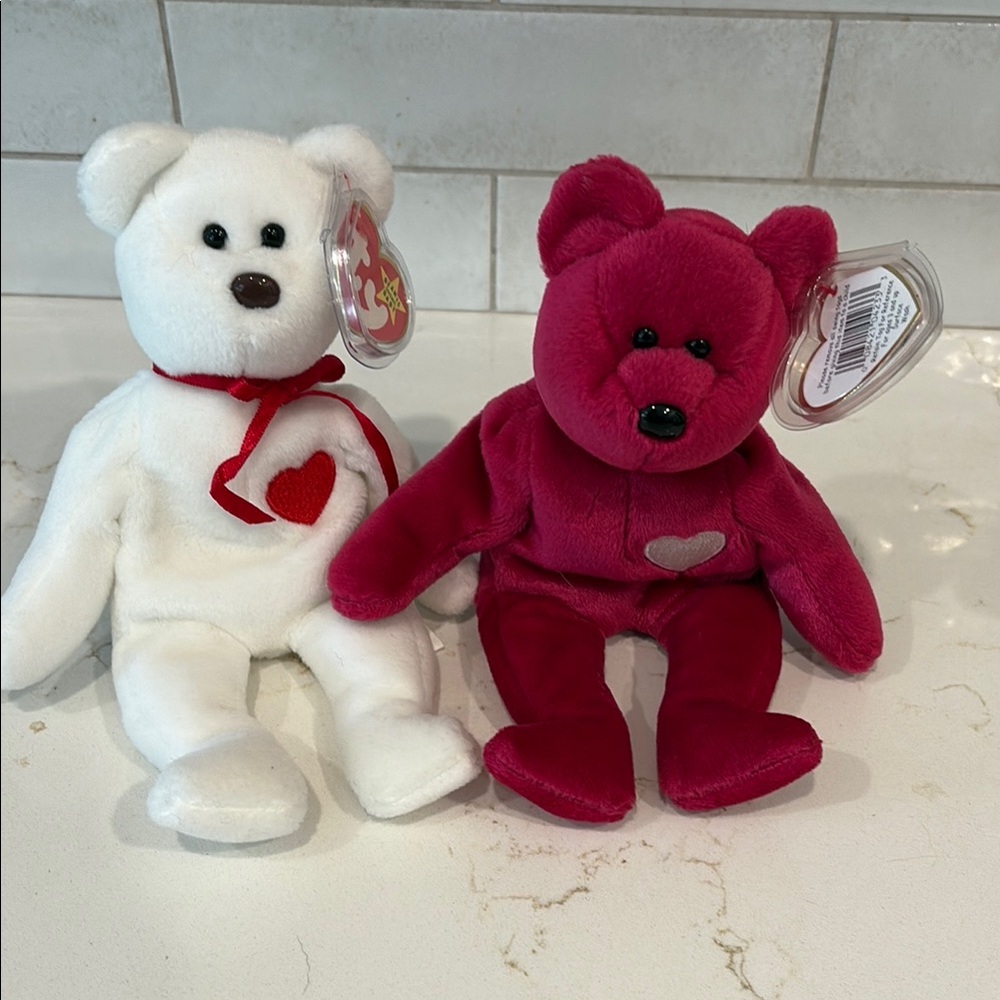 Ty Beanie Baby - Valentino & Valentina